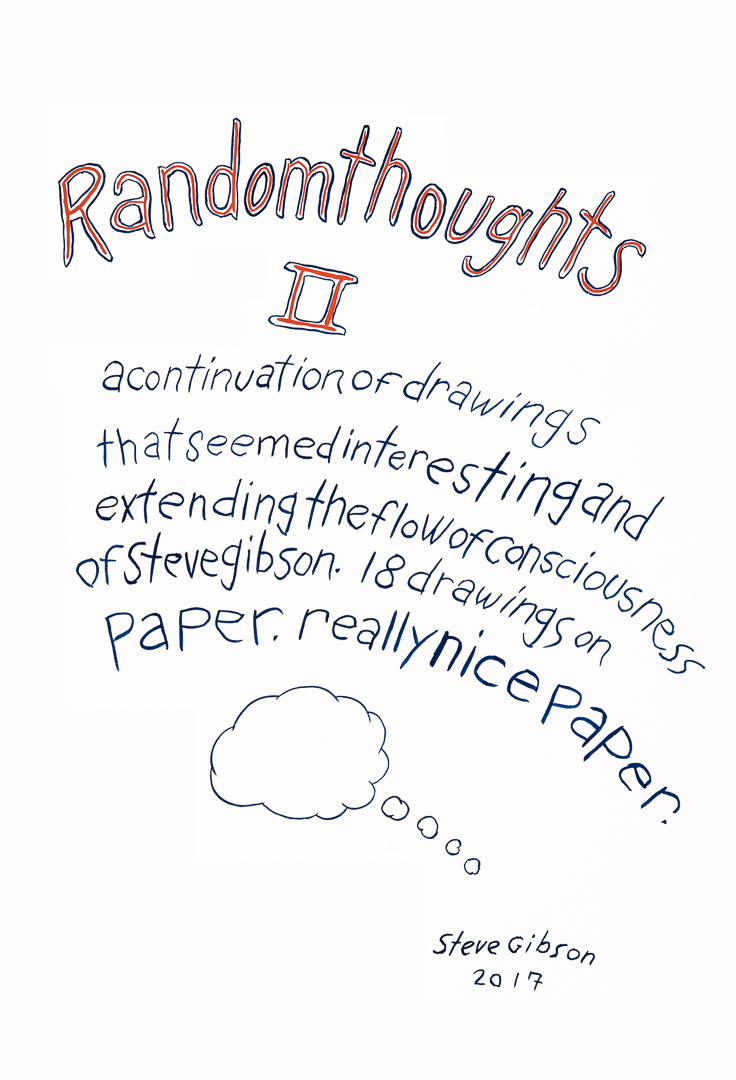 Title Page Random Thoughts ll