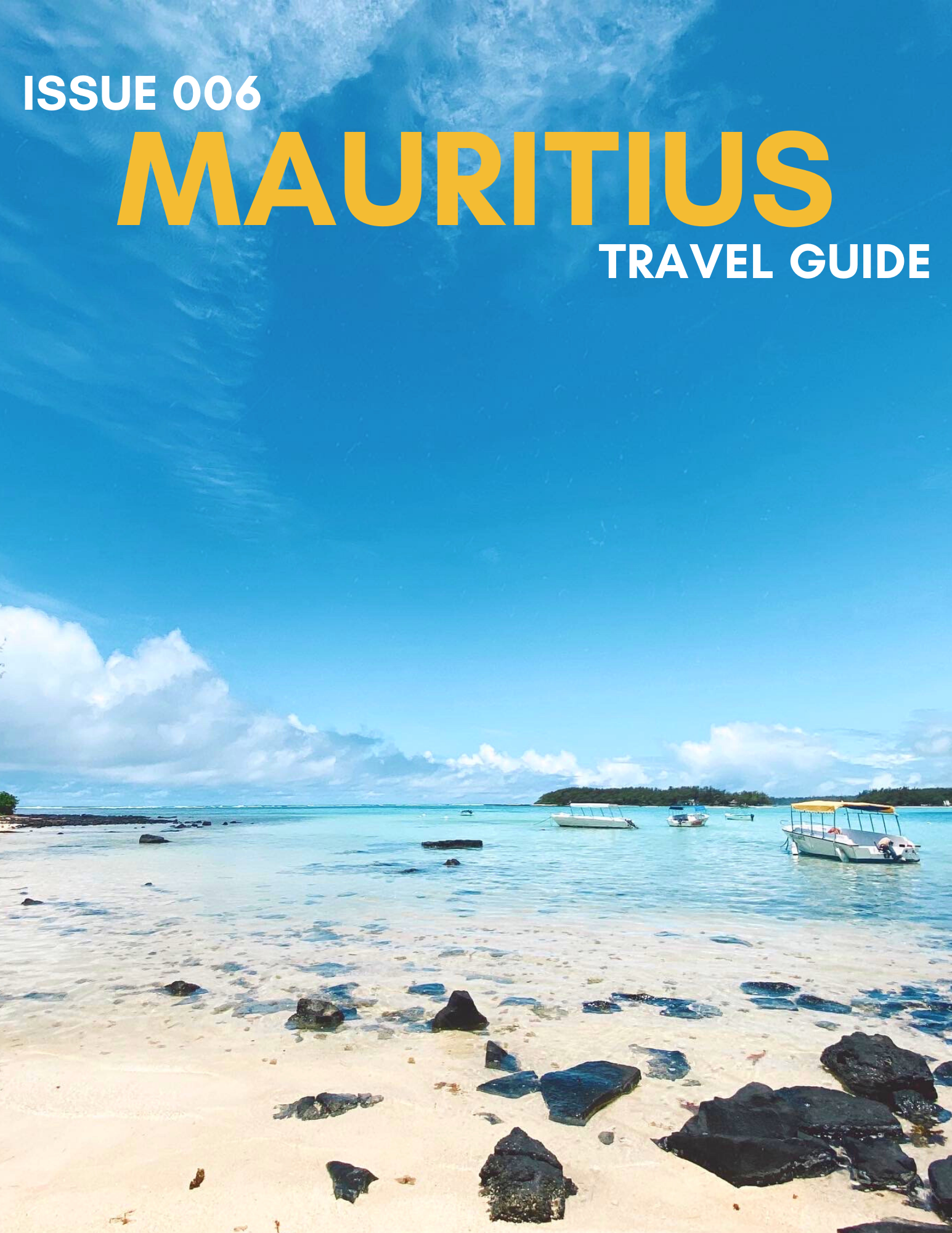 Mauritius Travel Guide Boats on blue bay water