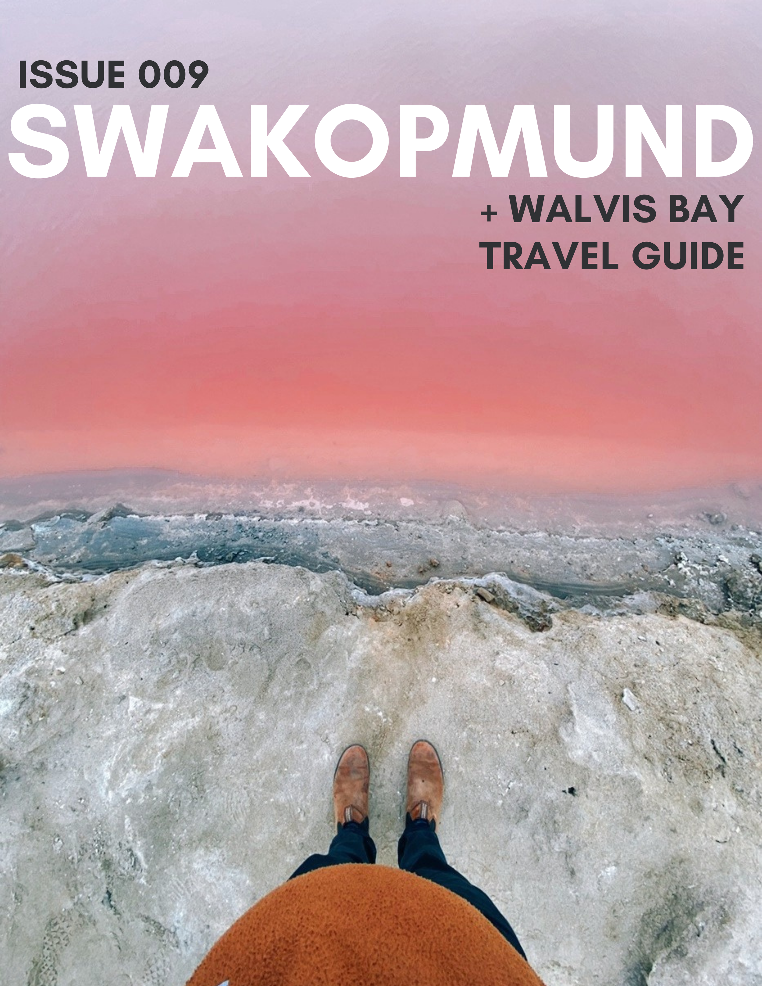 Pink Lake in Swakopmund and Walvis Bay Namibia