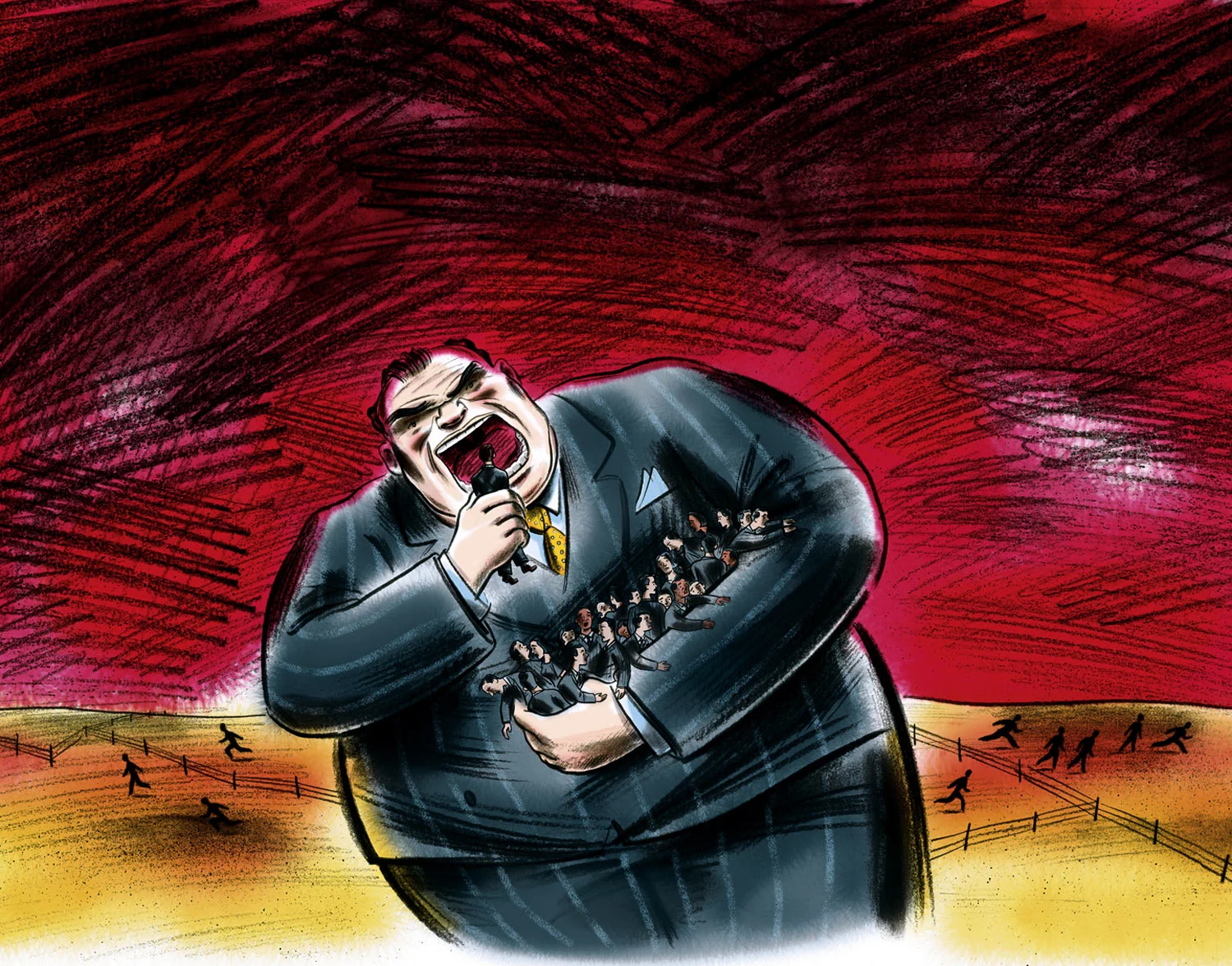 click upper right corner of images to enlarge Monopolist /cover of Harpers magazine