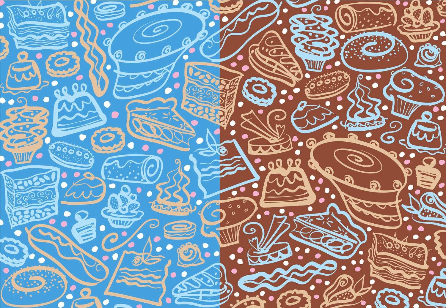 click upper right corner of images to enlarge above: the end papers art for the book.