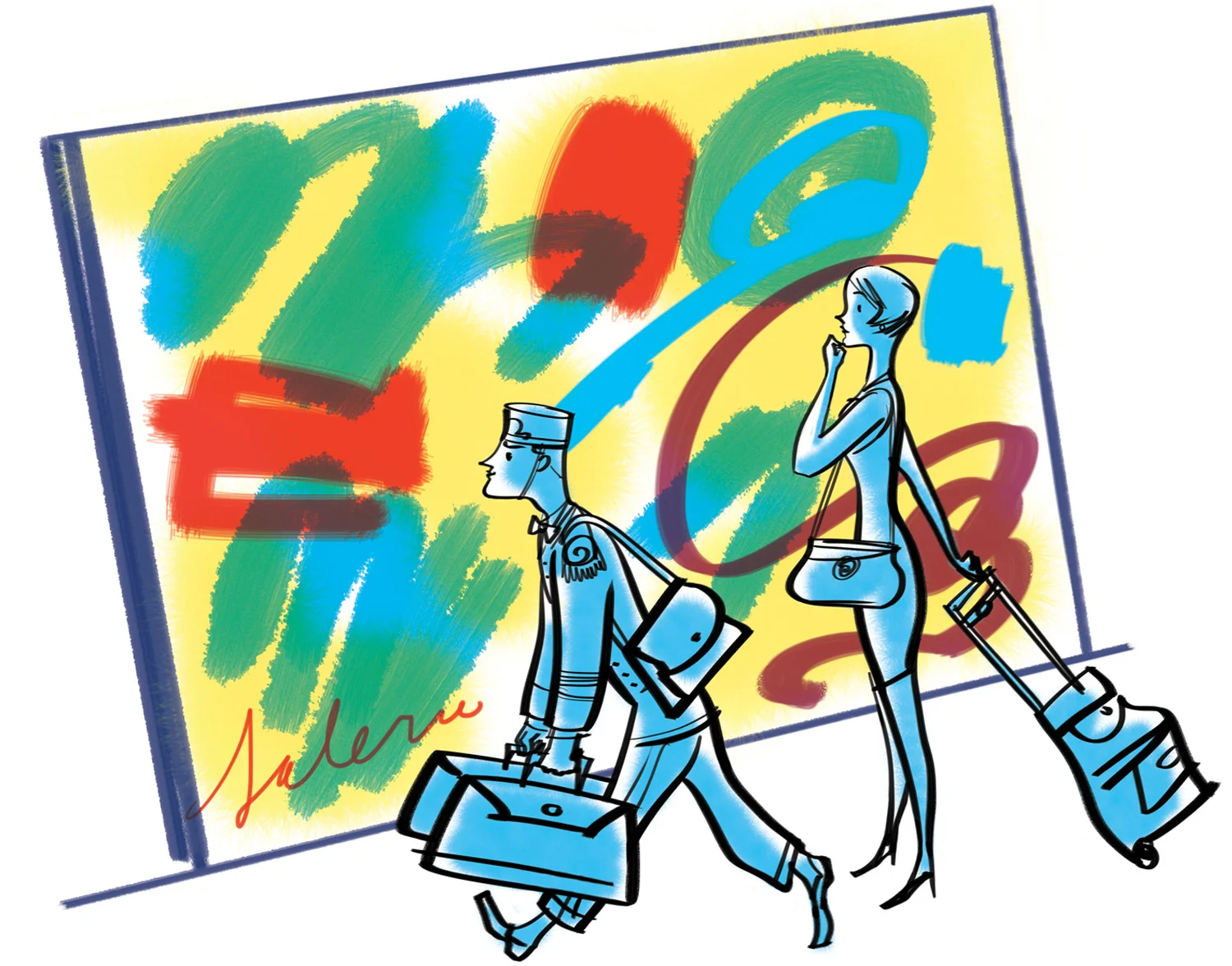 click upper right corner of images to enlarge Art Hotels / Westways magazine