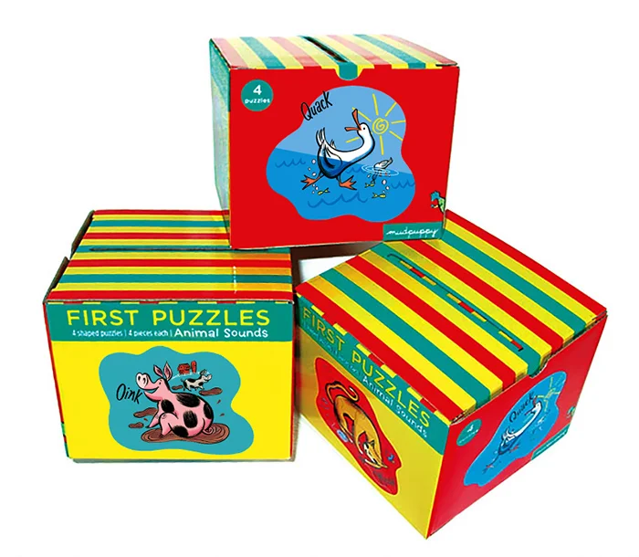 ^ First Puzzles -puzzles &amp; packaging created for Galison/Mudpuppy (books and games for kids)