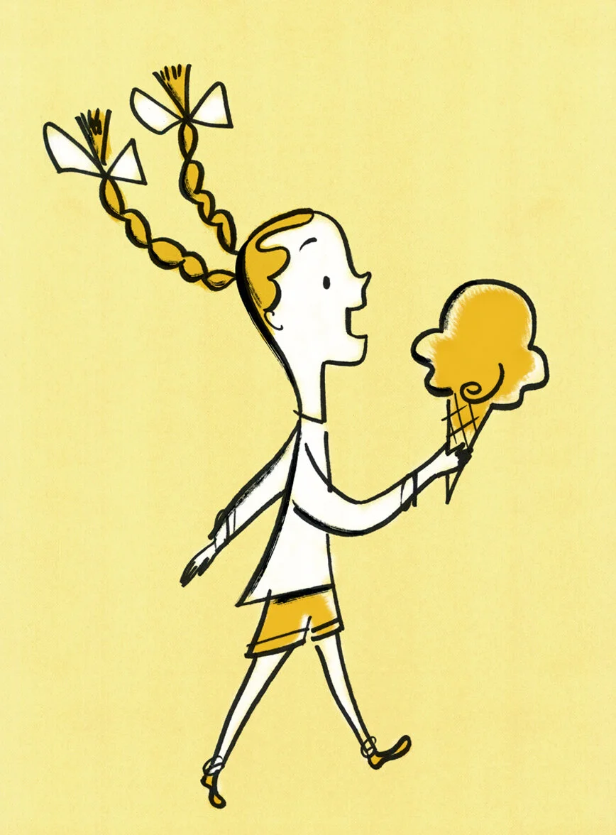 click upper right corner of images to enlarge Ice Cream Cone /Curious Pictures