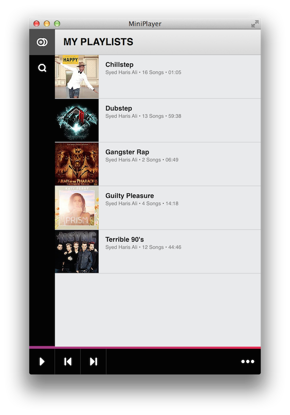 Playlists