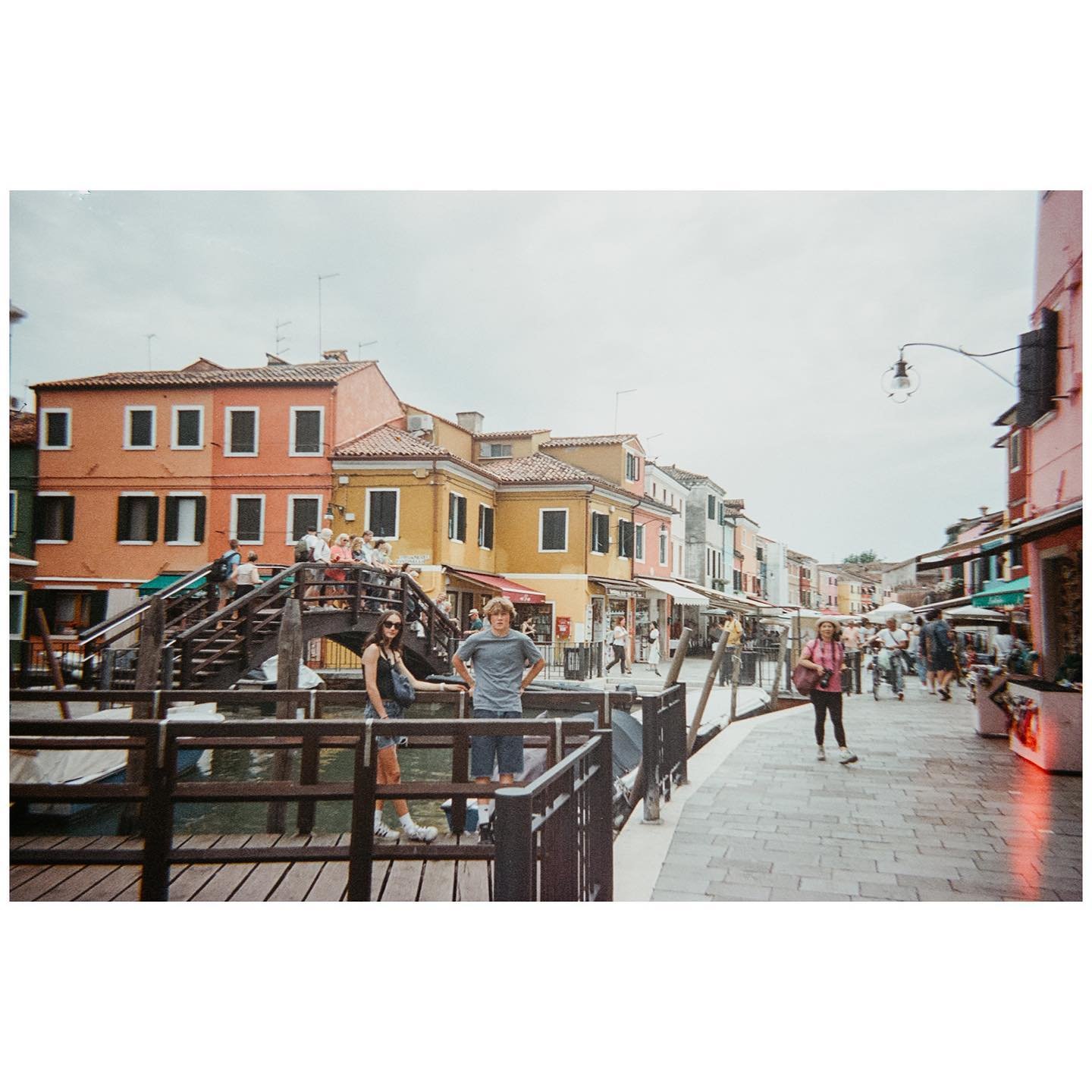 .
our bright, hot italian summer on disposable cameras ✈︎ &hearts;︎
1. drake on the airpods 
2. ghosts on a bike // love is in the air and also fingers 
3. tiny vessels and turquoise 
4. today i got stepped on by a tourist from canada 
5. small itali