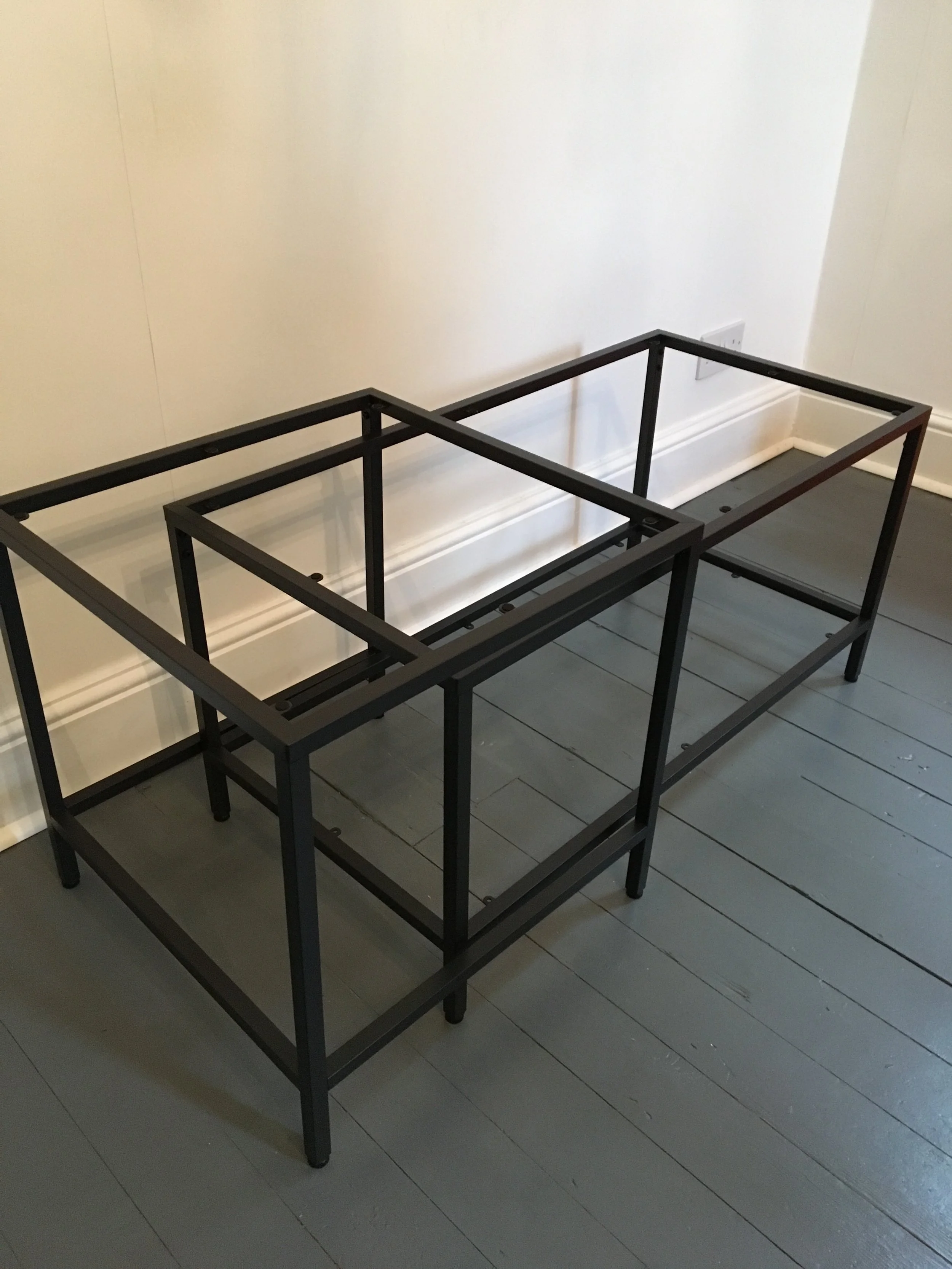 DIY LUXE COFFEE TABLE IKEA HACK — Cushion Fort