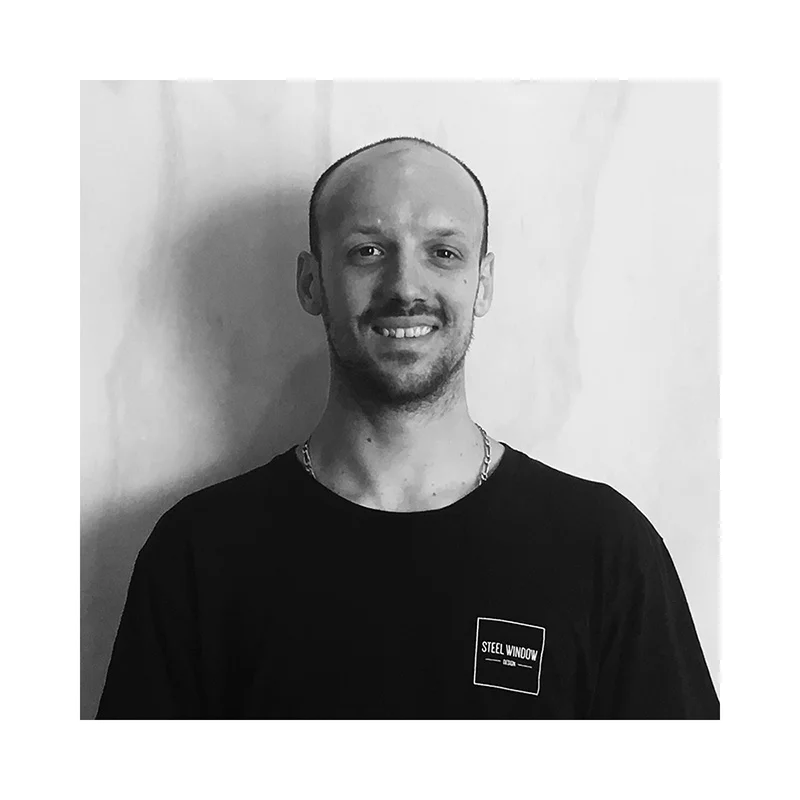 Romain - Steel Fabricator Romain has more than 10 years’ experience in steel fabrication. Originally from France, Romain has worked across Europe and is a graduate of a specialist welding school in France . As well as steel windows and doors, Romain specialises in steel staircases, historical monuments and black smithing. 