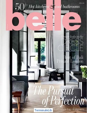 Belle Homes Magazine Australia April 2018-p001.jpg