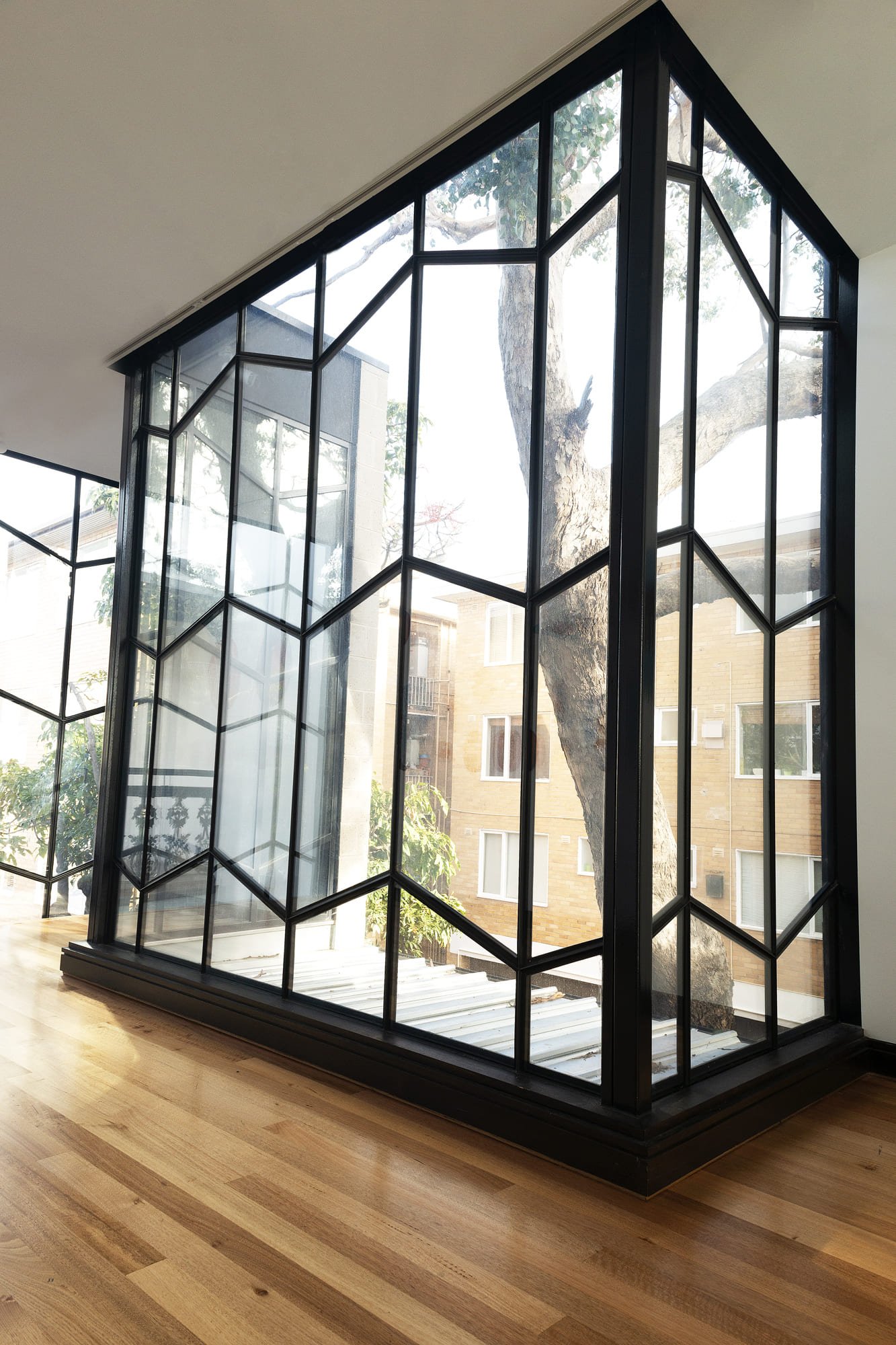 Linden New Art Gallery Steel Windows Intricate Bar Work Design