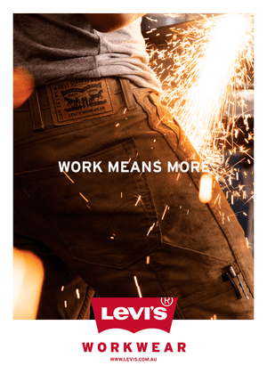 PROFILED BY LEVI'S FOR THEIR WORKWEAR CAMPAIGN