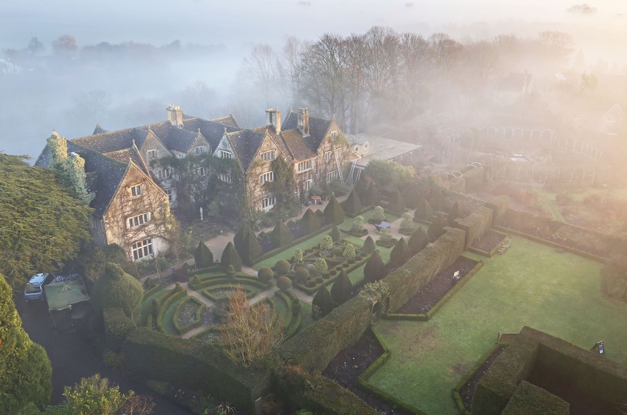 Ariel View: Abbey House Gardens