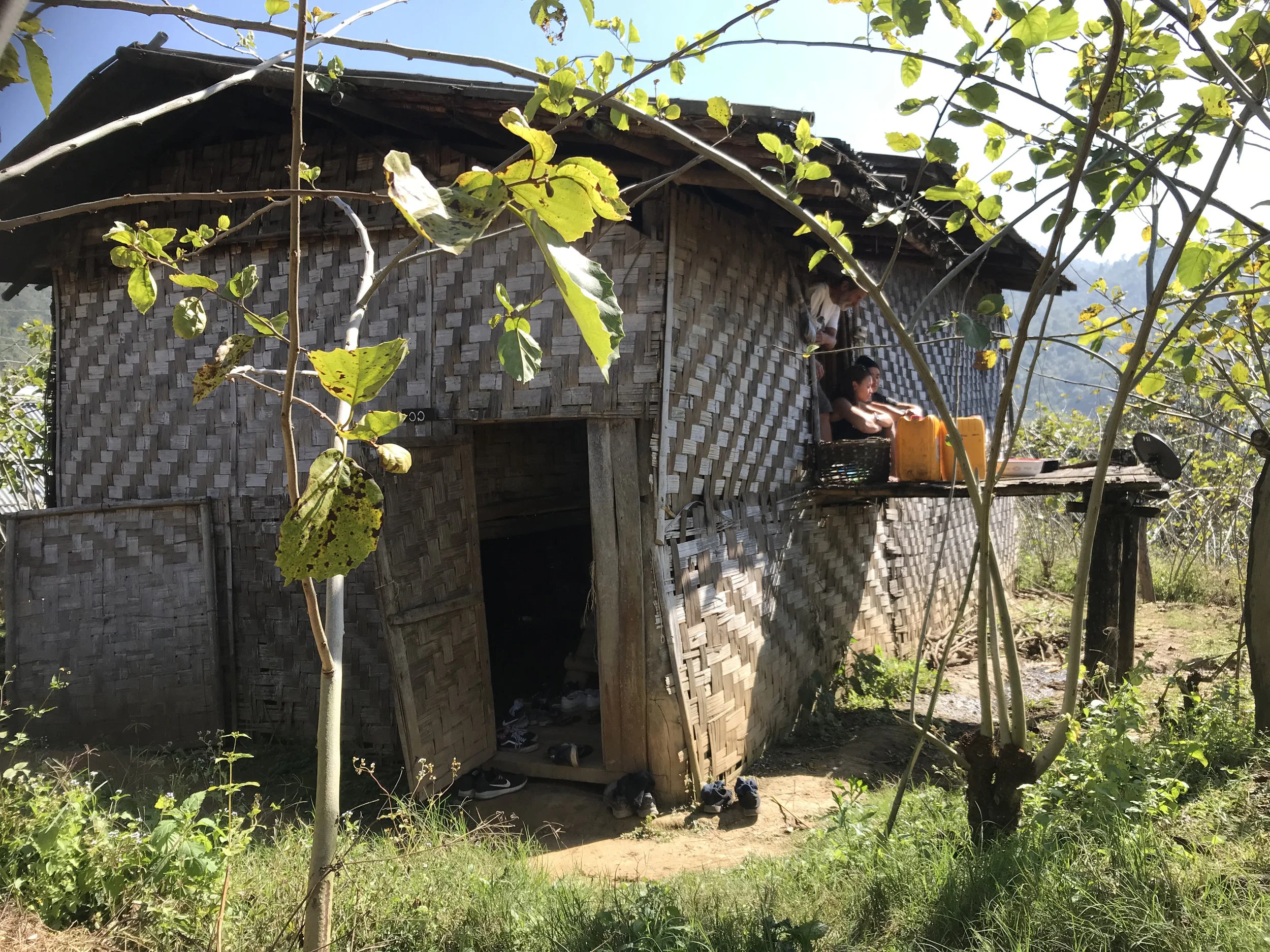 Our lunch spot on the Inle Lake trek. The food was fabulous!