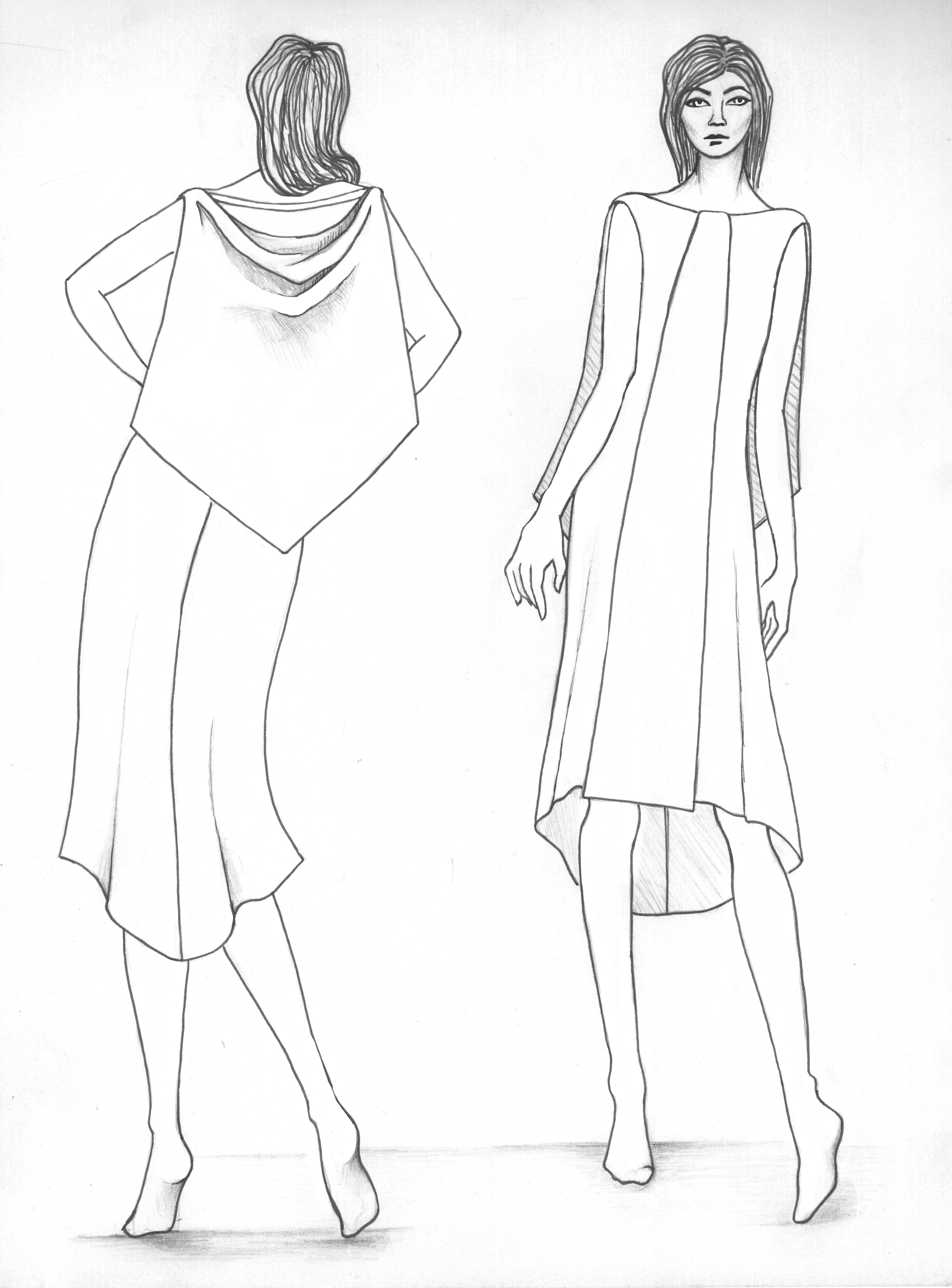 Box Pleat Dress