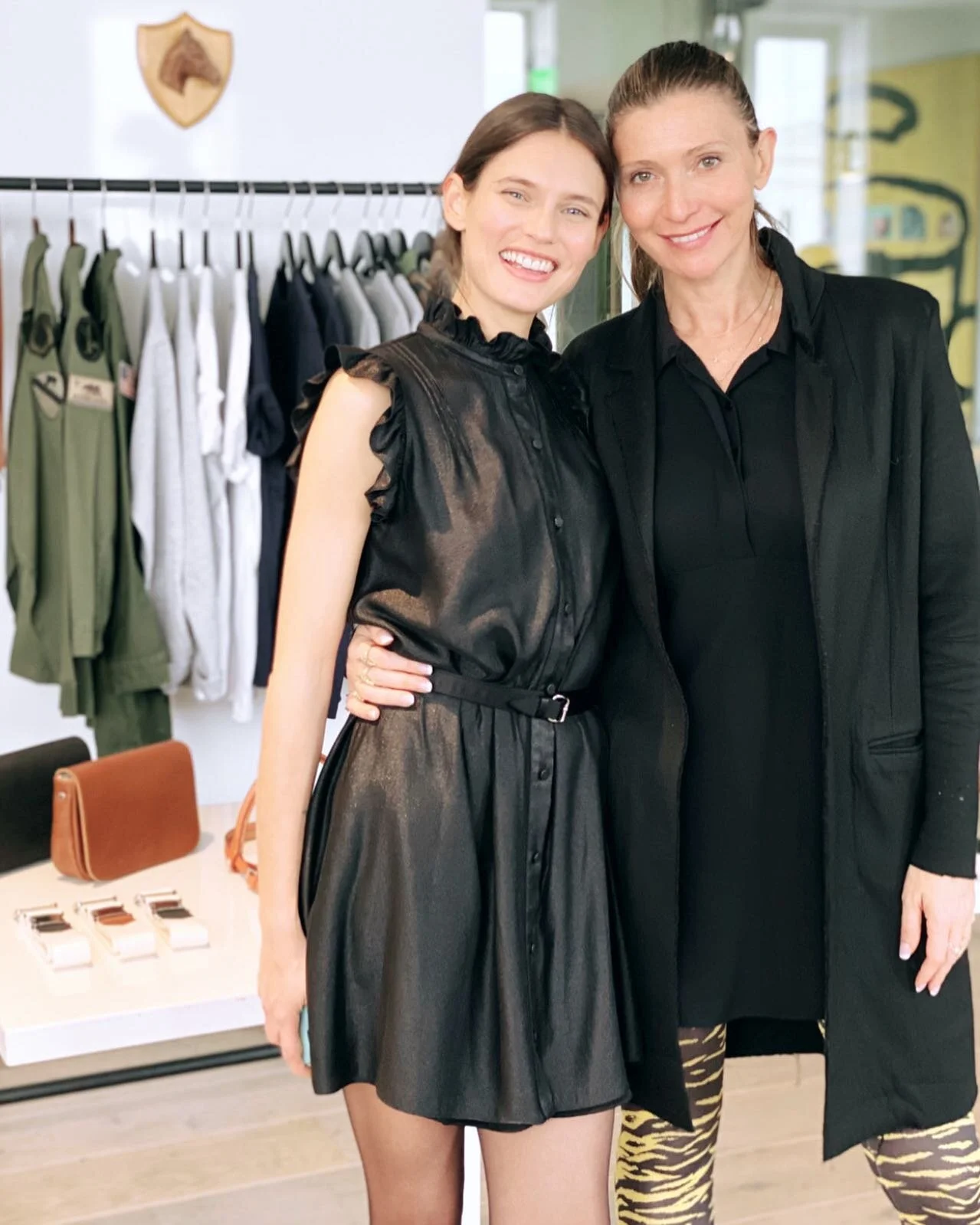 Have ❤️. Charity event founders @biancabalti &amp; @valemicchetti in the Club.