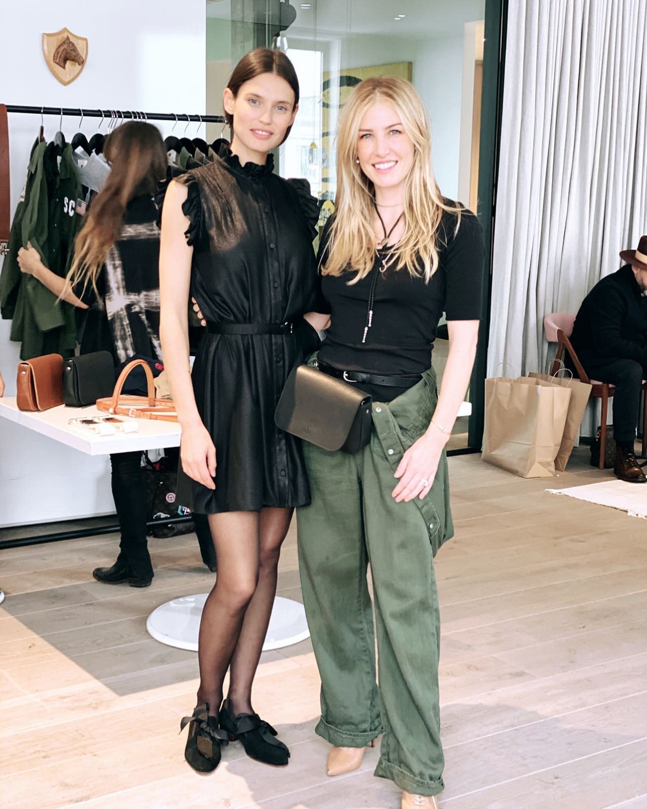 Have &hearts;️ founder @biancabalti &amp; Saddle Club founder @jessicarosewelling. 
Operating as a socially and environmentally conscientious company is at the core of Saddle Club. 2020 brings a new chapter of what it means to be a responsible compan