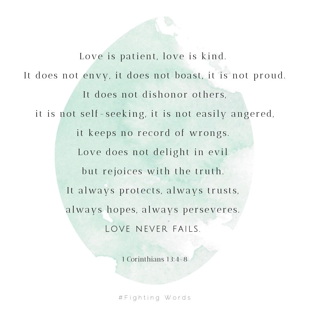 Fighting Words Friday: Love Is