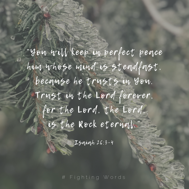 Fighting Words Friday: God of Peace
