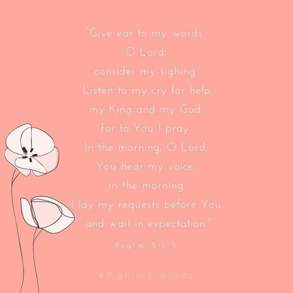 Fighting Words Friday: Power of Prayer