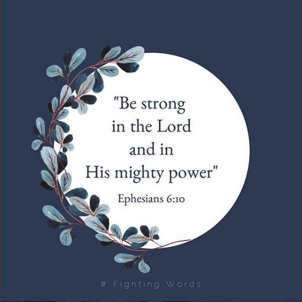 Fighting Words Friday: Find Strength in the Lord