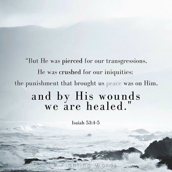 Fighting Words Friday: Man of Sorrows