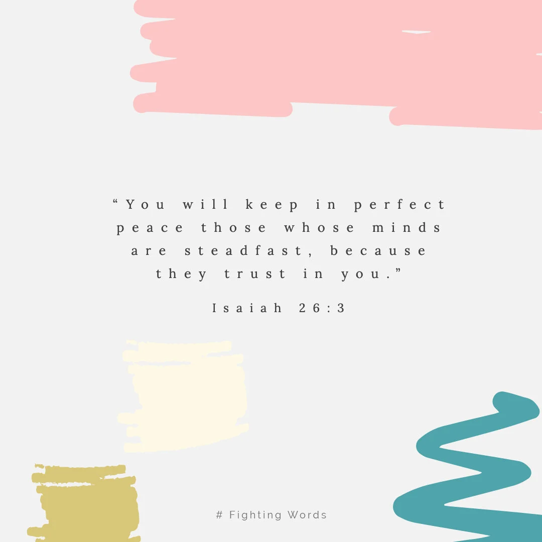 Fighting Words Friday: Perfect Peace