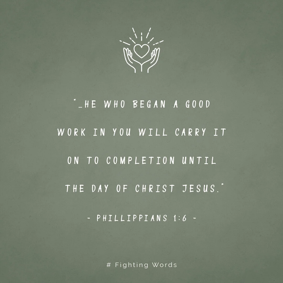 Fighting Words Friday: Completion in Jesus