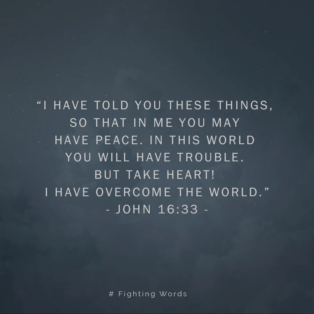 Fighting Words Friday: Take Heart