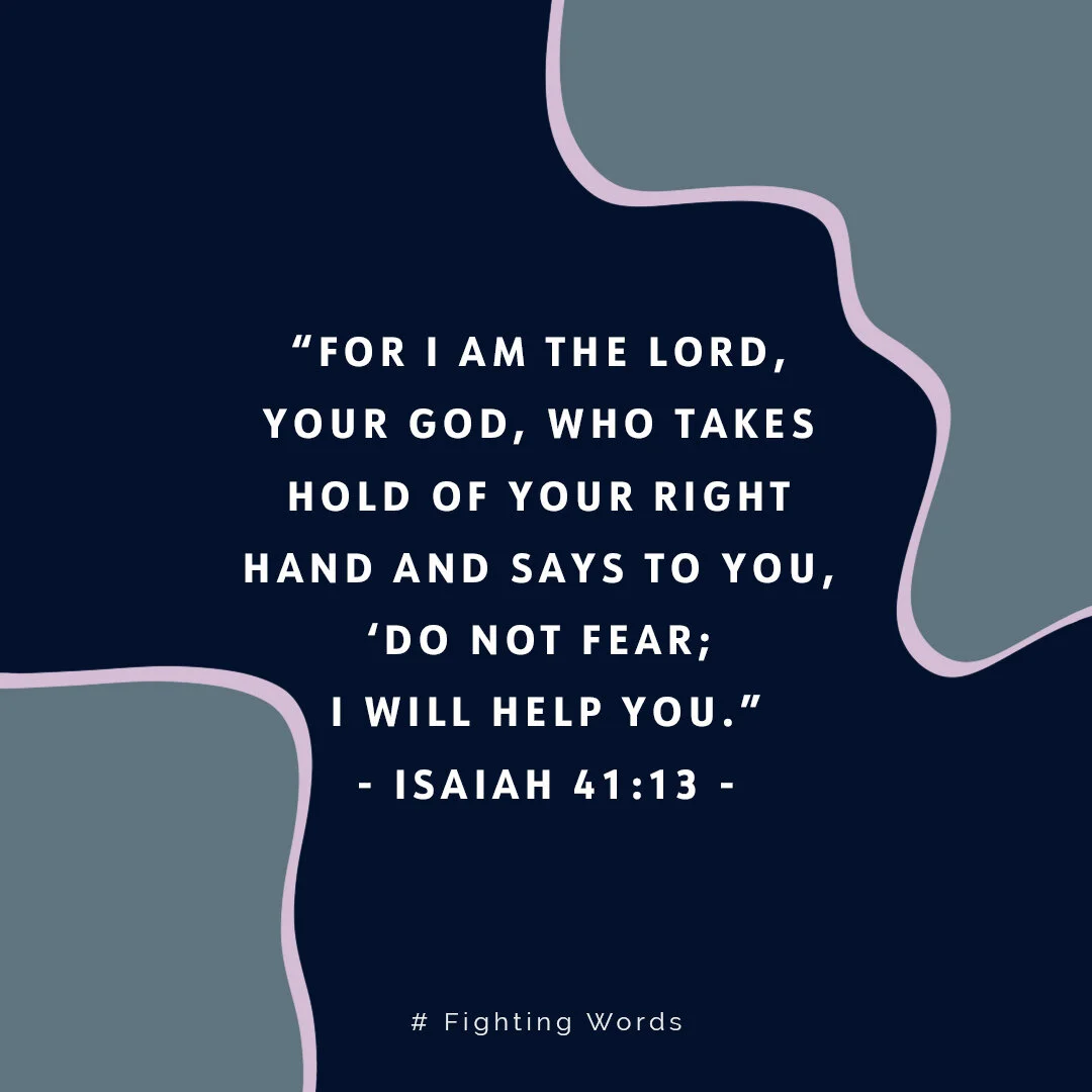 Fighting Words Friday: I Will Help You