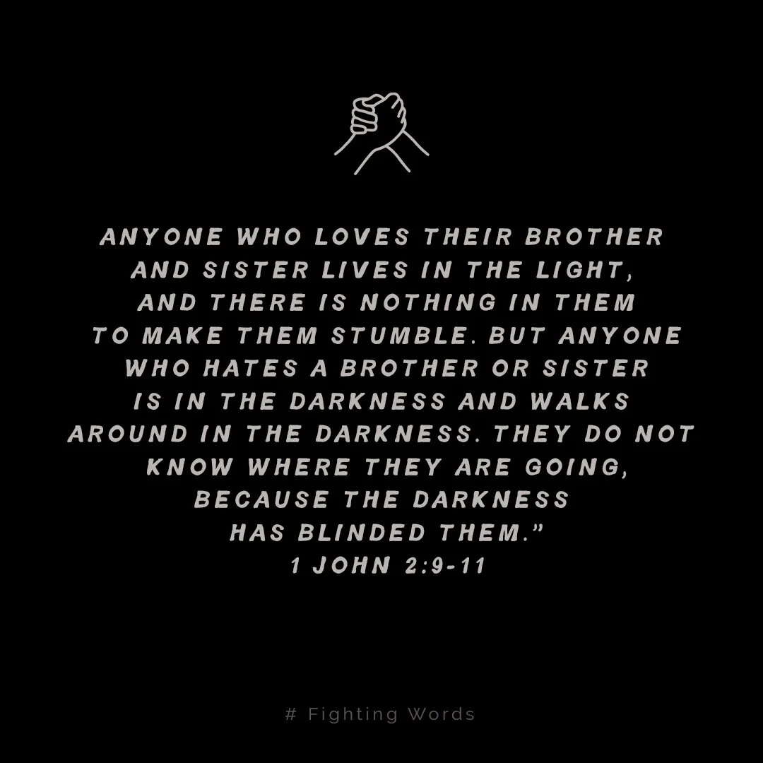 Fighting Words Friday: Living in the Light