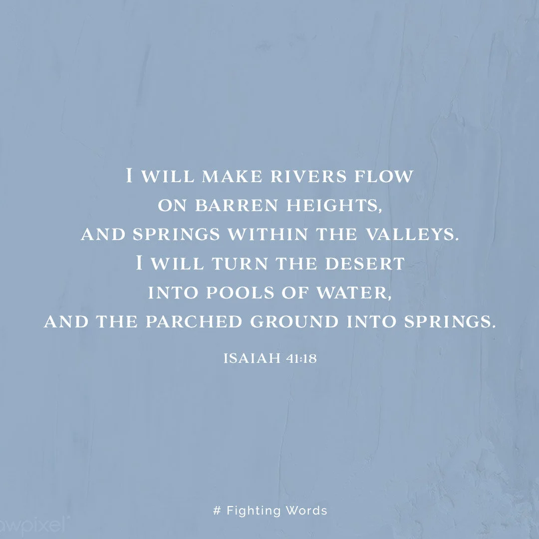 Fighting Words Friday: Rivers Flow on Barren Heights