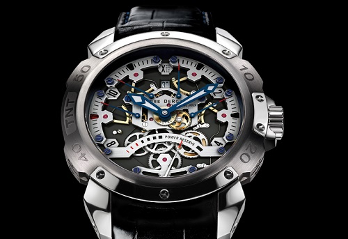 Pierre DeRoche TNT Royal Retro Power Reserve. In the Family, In-house, Ingenious.