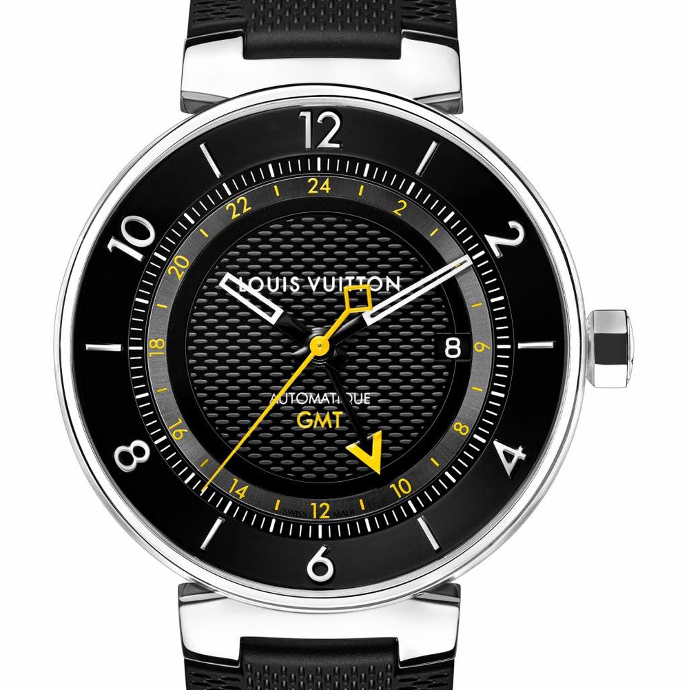 Louis Vuitton Tambour Evolution GMT Watch - Steel