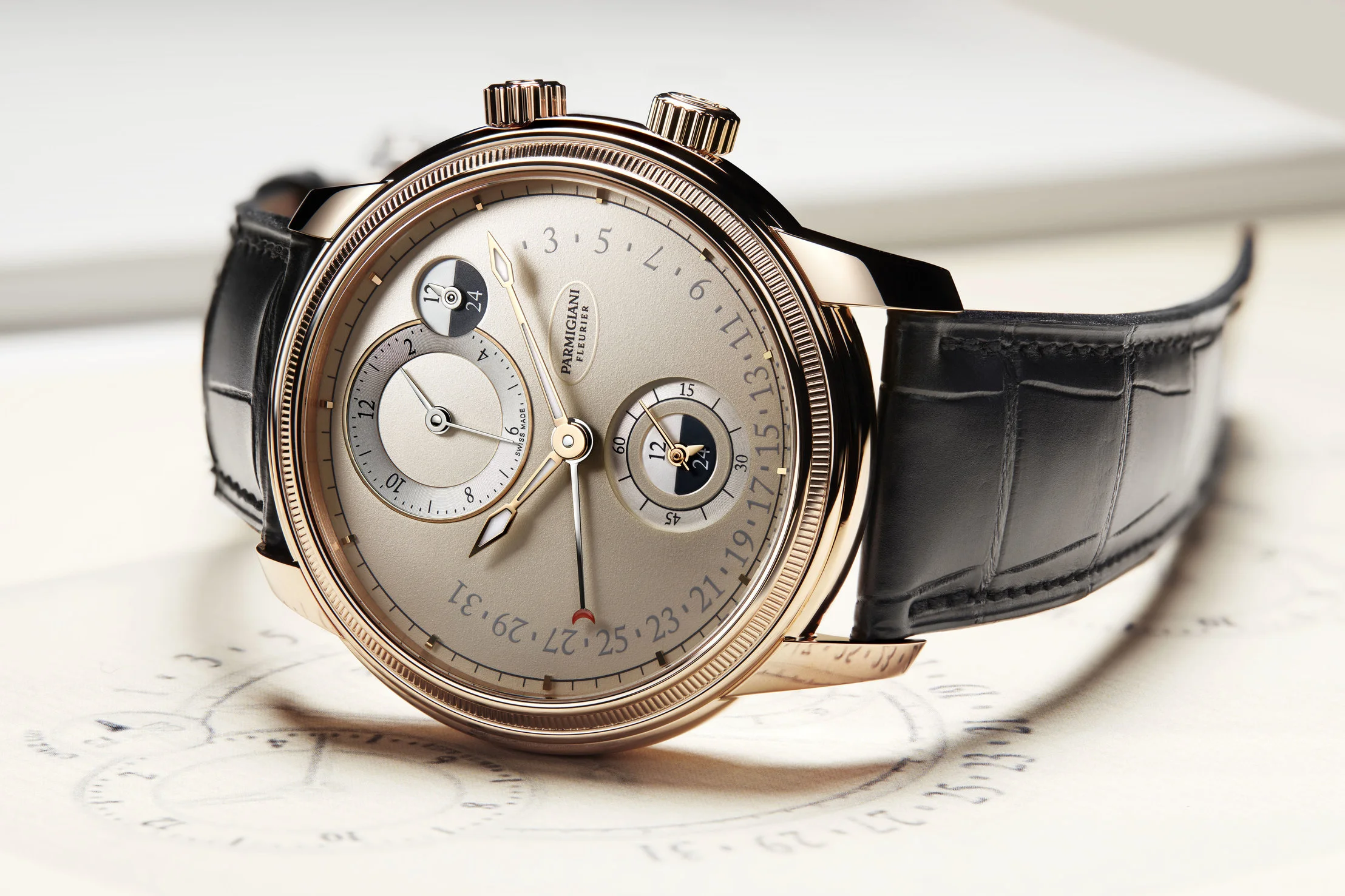 Parmigiani Fleurier Toric Hémisphères Rétrograde
