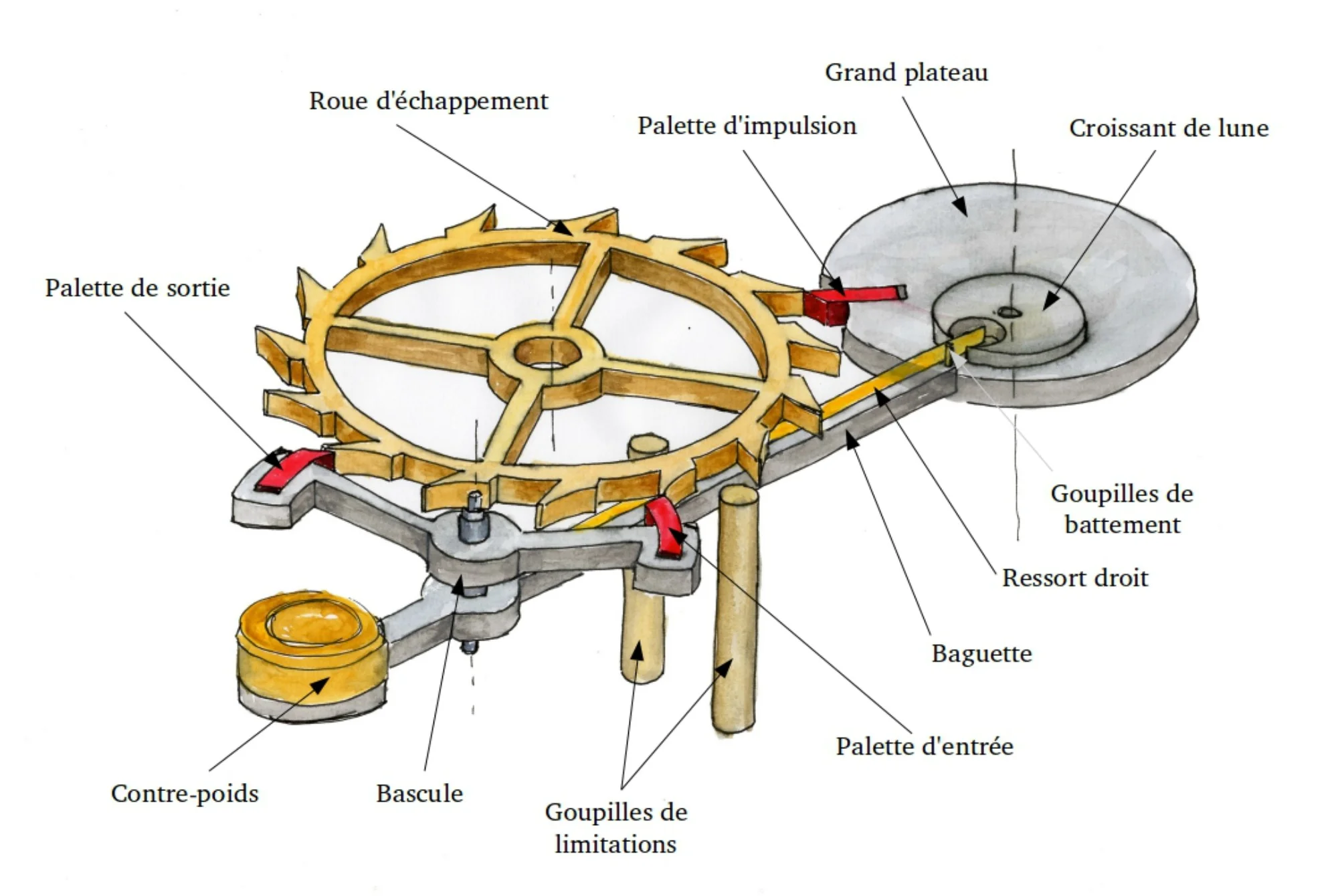 The Brivet-Naudot Eccentricity escapement