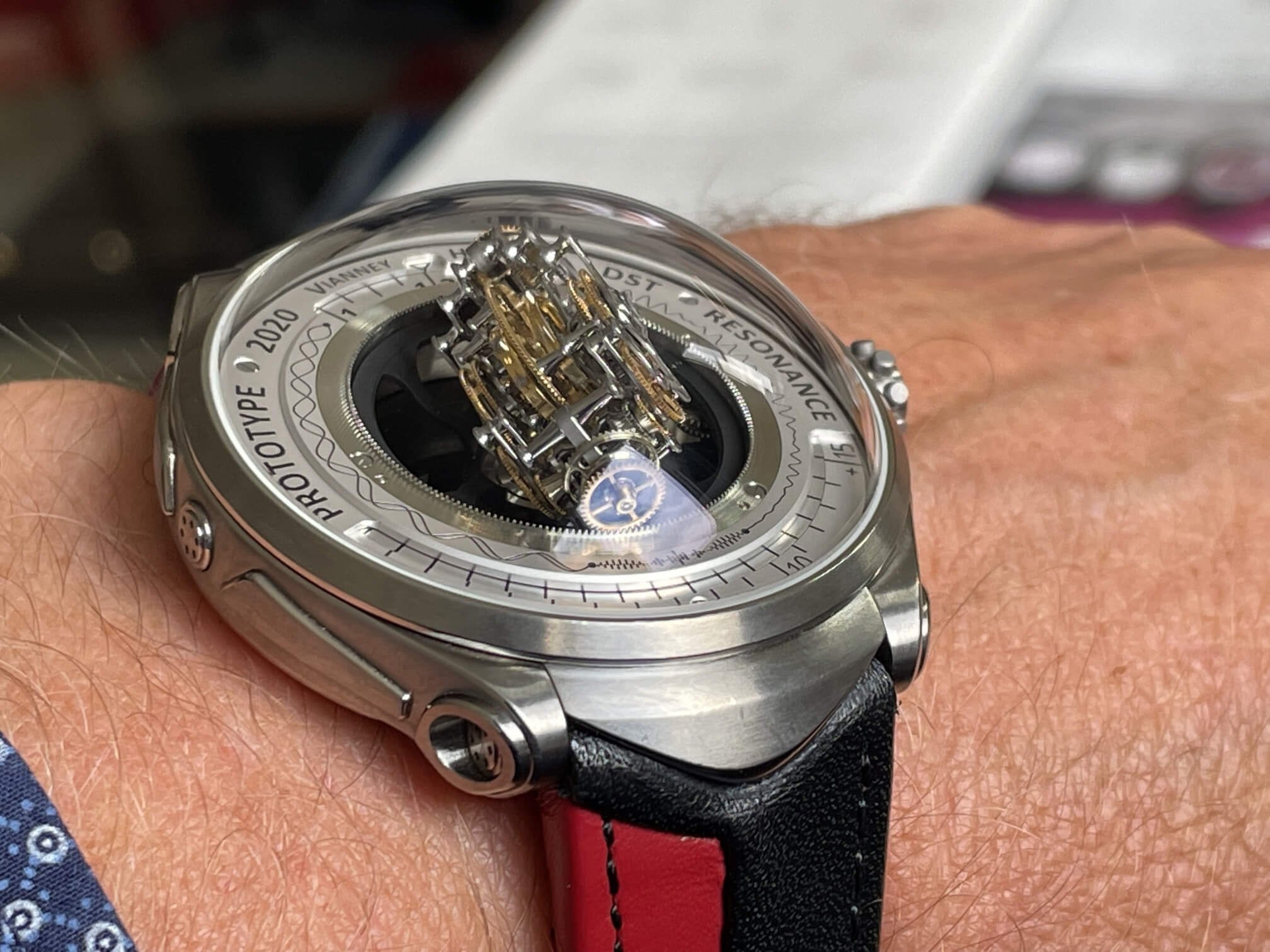 Deep Space Tourbillon Resonance by Vianney Halter