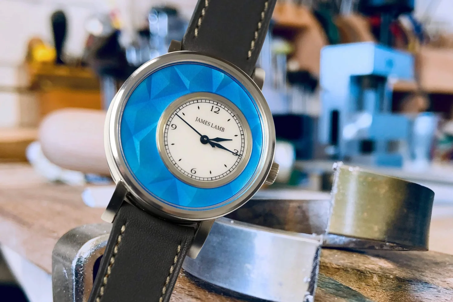 James Lamb Origin Azur edition — The Watch Press - Luxury 