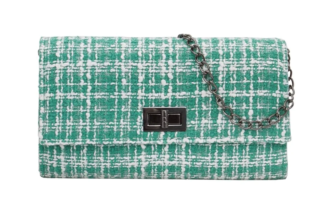 Tweed Clutch