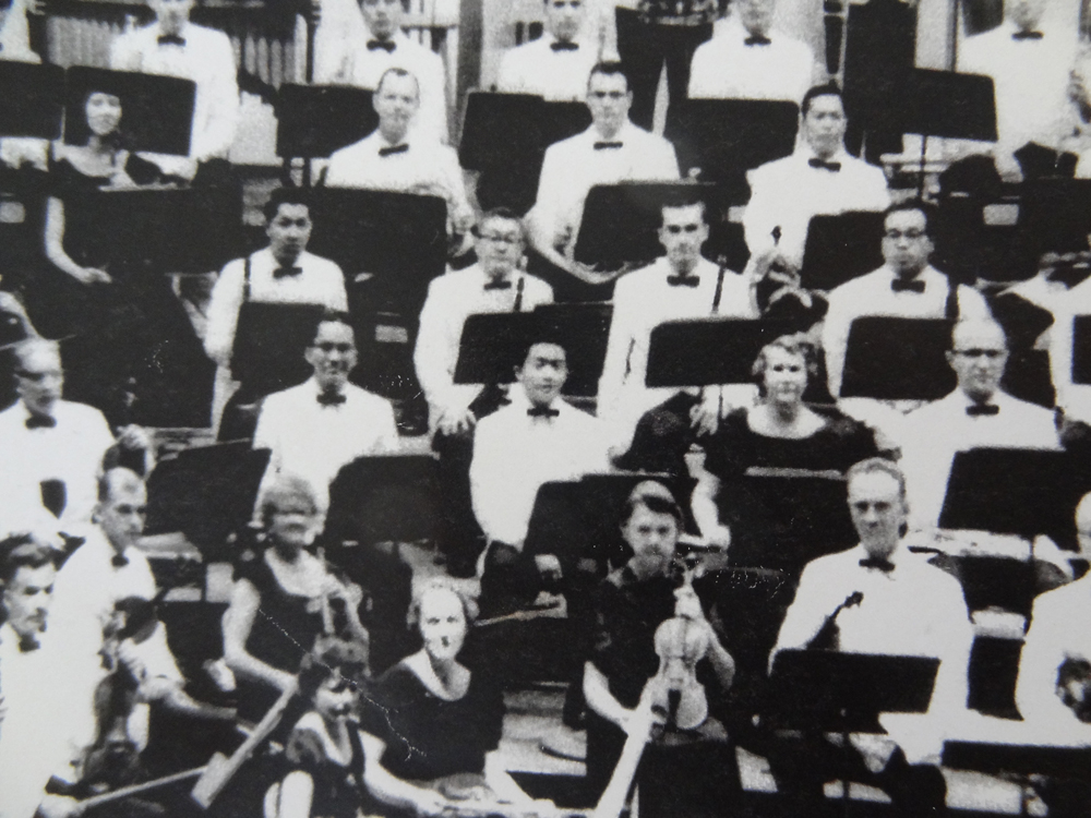 Jean Harling in the Honolulu Symphony