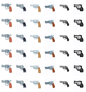 Gun Emoji Pairings (Part 2)