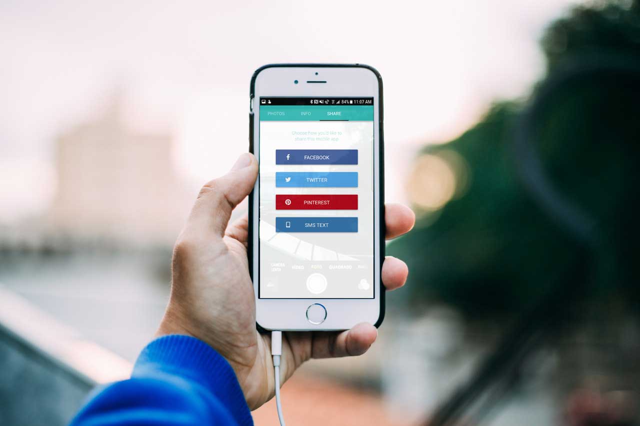 Your photos can be easily shared with friends and family via several social media options.