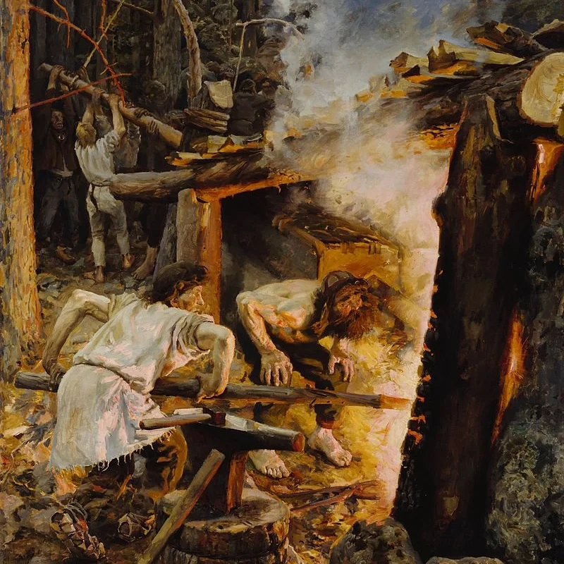 The Forging of the Sampo - The Bridgeman Art Library, Object 476496