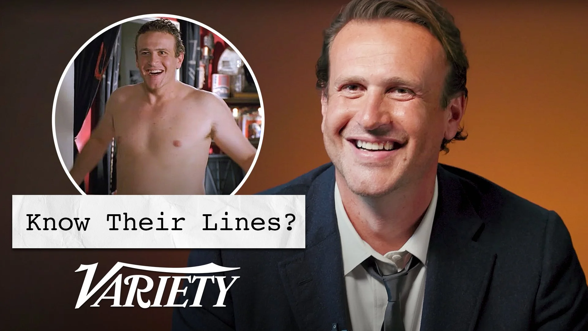 Does Jason Segel Know His Lines?