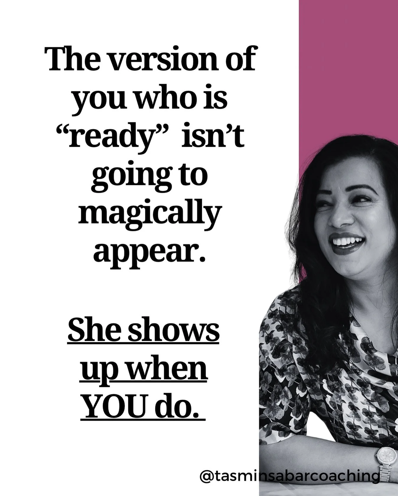 You keep telling yourself you&rsquo;re not ready.

But ready is a lie.

You want your next level.

👉🏽Raise your rates.

👉🏽Lead with more authority.

👉🏽Have dream clients reaching out with ease.

But instead of taking the leap, you keep stalling