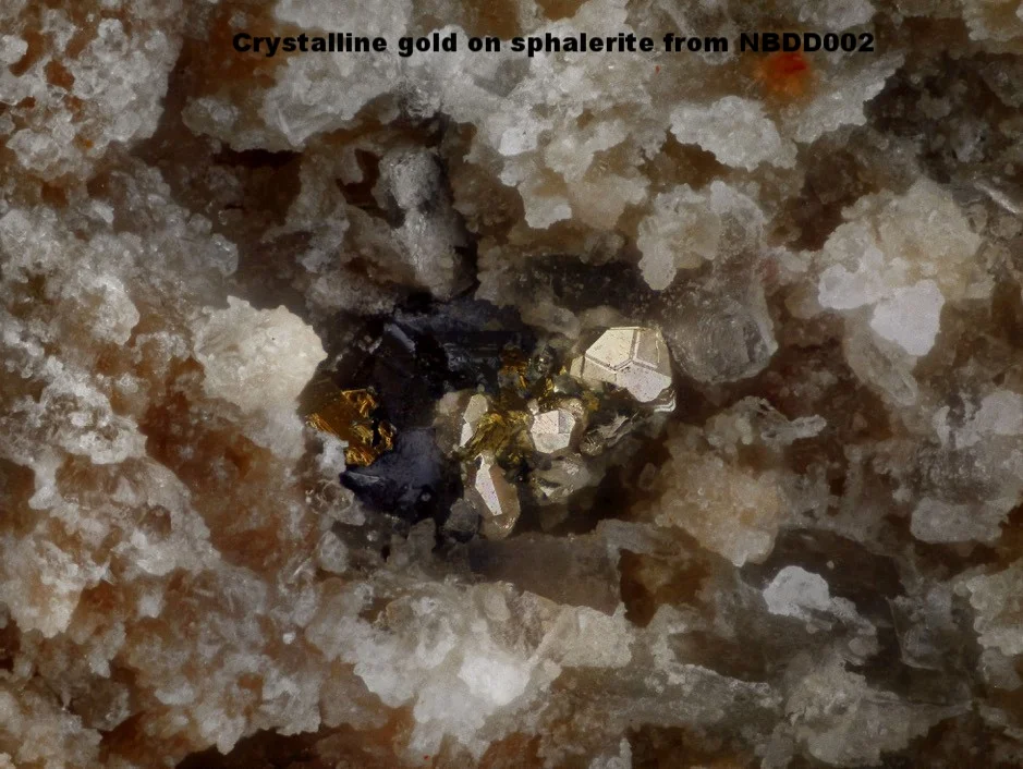Crystalline gold wire from NBDD002