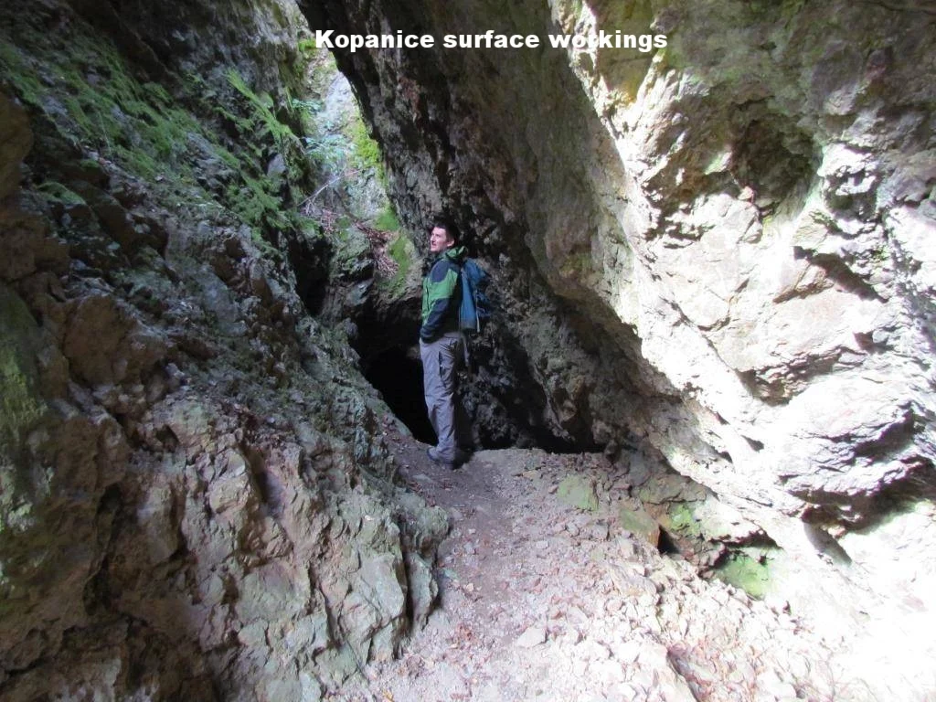 Kopanice surface workings