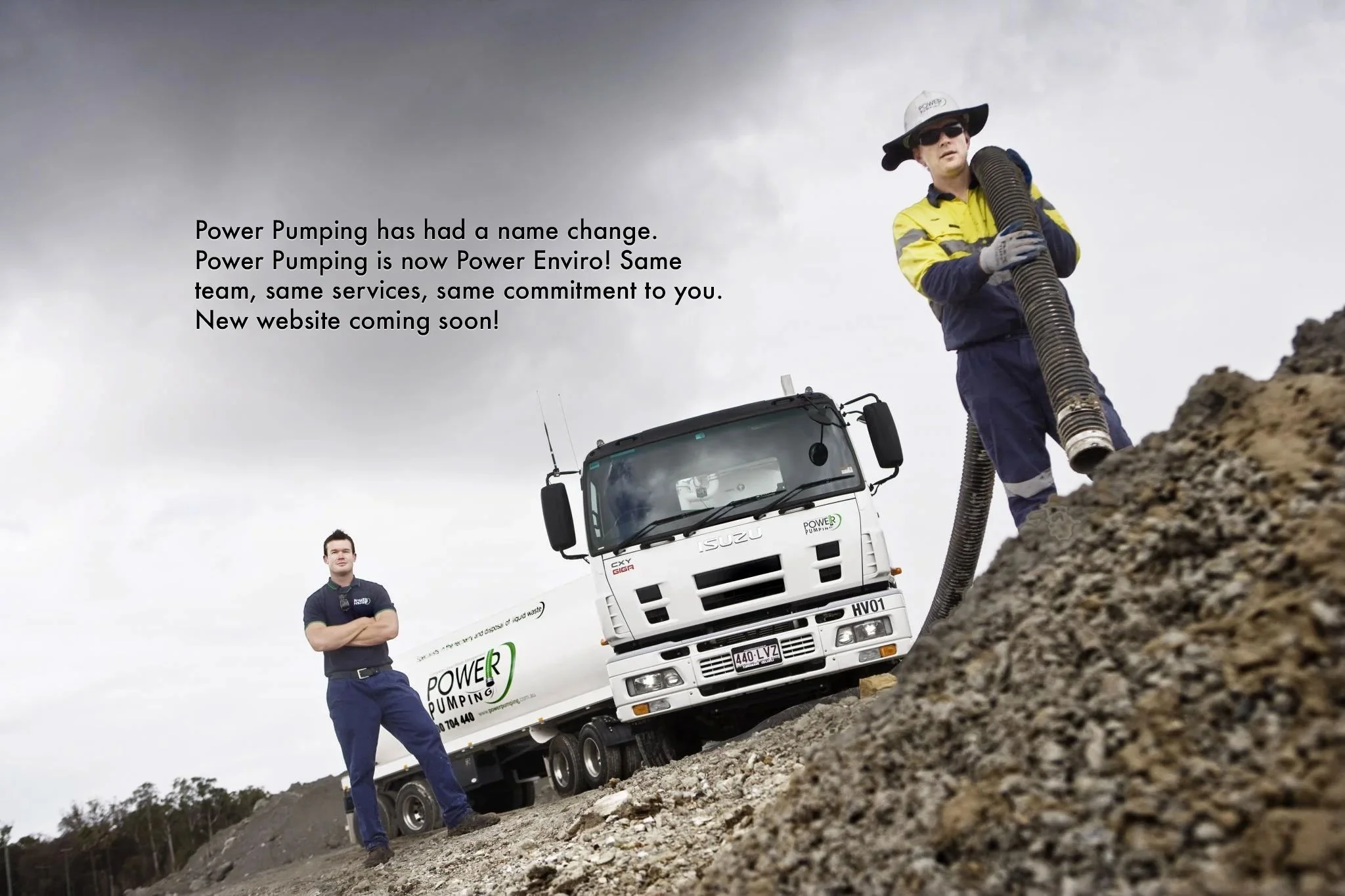 Power Pumping has had a name change.  Power Pumping is now Power Enviro!