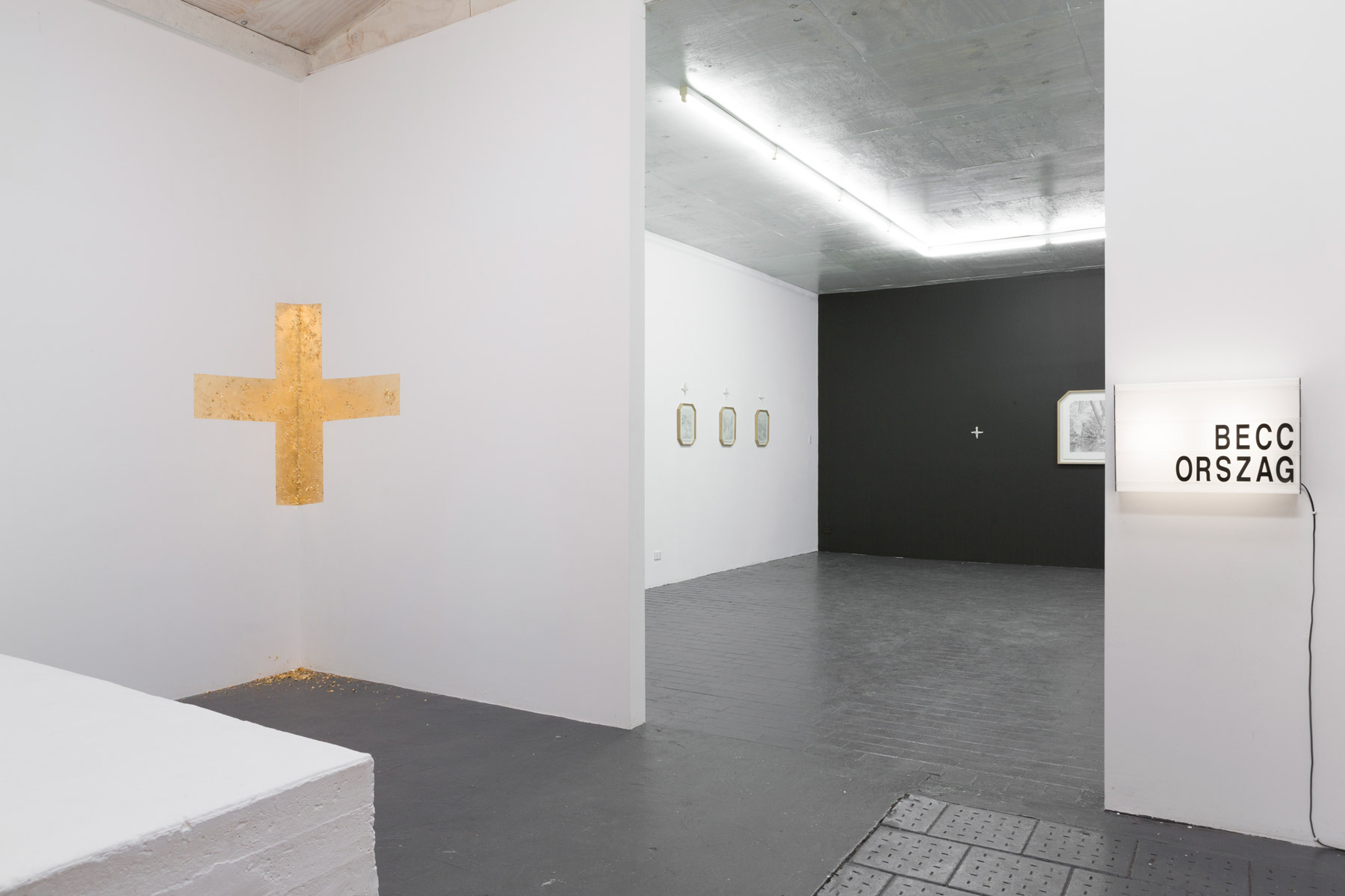 Becc Ország 'Fantasy of virtue / All things and nothing' Install view at Stockroom Gallery Kyneton 2018