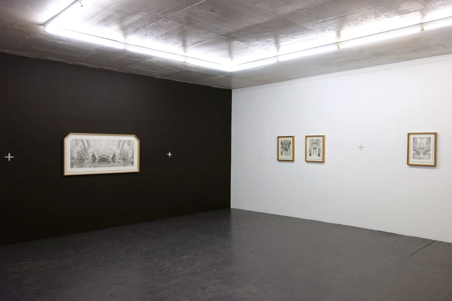 Becc Ország 'Fantasy of virtue / All things and nothing' Install view at Stockroom Gallery Kyneton 2018