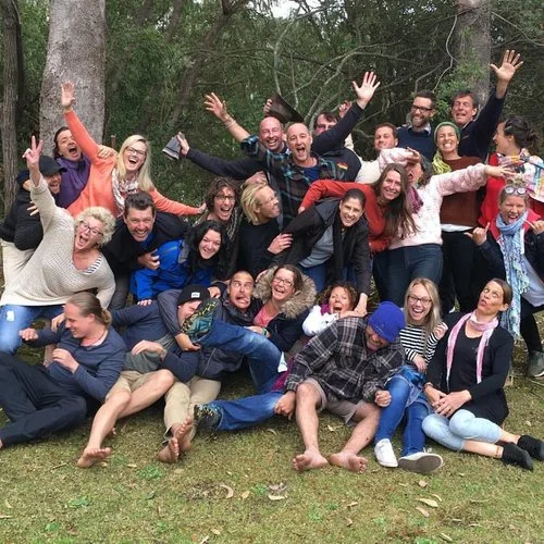 Many of our team members participating in the 2016 Global Rites of Passage Leadership Training with Dr Arne Rubinstein.